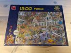 Puzzel Jan Van Haasteren 1500stuks JVH - De storm, Hobby en Vrije tijd, Denksport en Puzzels, Ophalen, Zo goed als nieuw