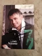 Fotokaart met handtekening Gino Verano, Envoi