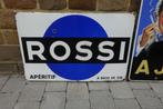 Rossi 1952 aperitief op basis van wijn, origineel geëmaillee, Ophalen, Gebruikt, Reclamebord