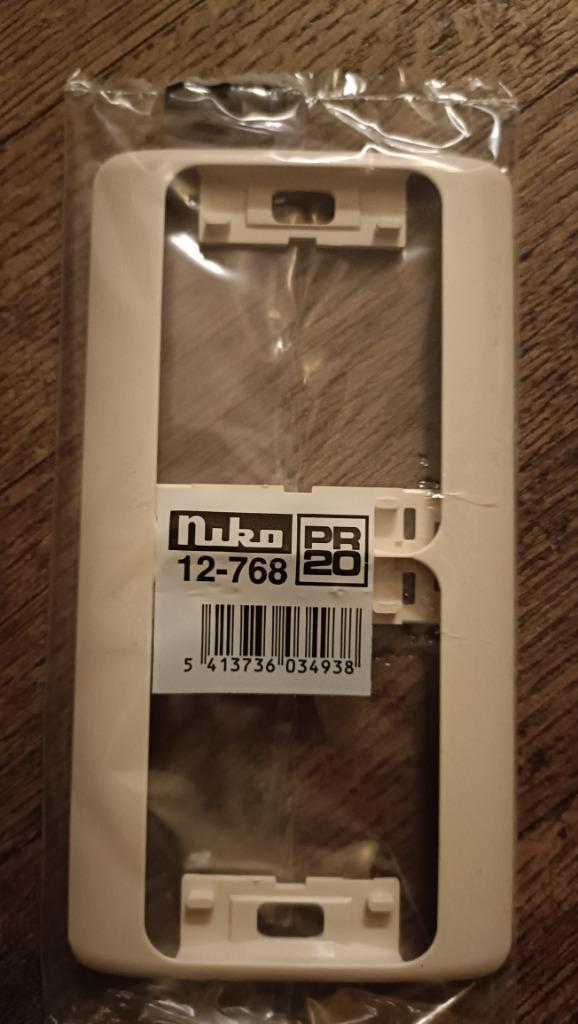 Niko PR20-platen (oude modellen) — verschillende soorten, Doe-het-zelf en Bouw, Elektriciteit en Kabels, Nieuw, Ophalen of Verzenden
