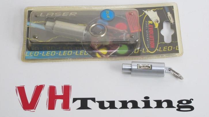 R. EVOLUTION 13979 sport uitlaat sleutelhanger LED blauw, Autos : Divers, Tuning & Styling, Enlèvement