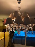 Landelijke luster, Huis en Inrichting, Lampen | Kroonluchters, Ophalen, Glas