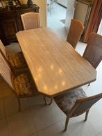 Table à manger avec 6 chaises, Enlèvement, Utilisé, 6 à 8 chaises