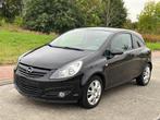 Opel Corsa 1.2i 85pk Benzine Black Edition Euro 5, Auto's, Voorwielaandrijving, Stof, 4 cilinders, Bedrijf
