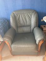 2 fauteuils en cuir parfait etat, Maison & Meubles, Moins de 75 cm, Comme neuf, Enlèvement, 50 à 75 cm