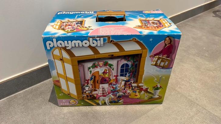 Playmobil prinsessenkoffer set 4249, Kinderen en Baby's, Speelgoed | Playmobil, Zo goed als nieuw, Ophalen