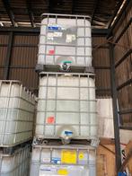 IBC container 1000liter, Avec robinet, Bois, Utilisé, Enlèvement ou Envoi