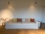 Nieuwe Sofa 280x100cm,sofa in toonzaal, 100% linnen, Huis en Inrichting, Zetels | Zetels en Chaises Longues, Nieuw, 250 tot 300 cm