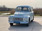 Volvo P210 Duett, IJsblauw, prachtige staat, rijdt super, Auto's, Oldtimers, Achterwielaandrijving, Blauw, Leder en Stof, Lederen bekleding