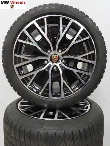 Originele Porsche Taycan 20 inch velgen met winterbanden  beschikbaar voor biedingen