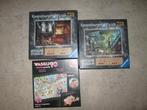 lot van 3 puzzels 2 escape , één wasgij, Ophalen of Verzenden, 500 t/m 1500 stukjes, Legpuzzel