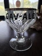 BAR. Cavenaille Dour glas „Cav -Ale”, Verzamelen, Verzenden, Gebruikt, Glas of Glazen, Overige merken