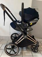 Cybex Priam rose gold comme neuf, Enfants & Bébés, Enlèvement, Comme neuf, Poussette, Avec siège auto