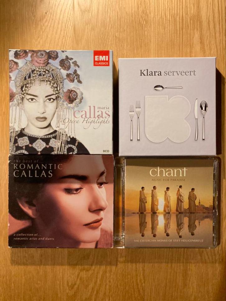 Lot CD albums klassiek Maria Callas, Beethoven, Vivaldi etc., Cd's en Dvd's, Cd's | Klassiek, Zo goed als nieuw, Ophalen of Verzenden