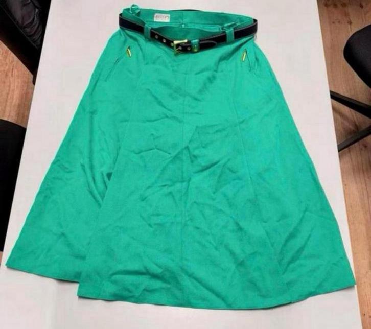 Basler lange rok - groen groene met riem - Nieuw 42 L eu, Kleding | Dames, Rokken, Nieuw, Maat 42/44 (L), Groen, Ophalen of Verzenden