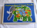 Jigsaw  puzzel olifant 1000 stuks, Plus de 50 pièces, 6 ans ou plus, Enlèvement ou Envoi, Neuf