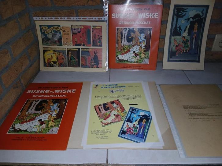 de ringelingschat + presentatiemap 1991 suske en wiske, Boeken, Stripverhalen, Nieuw, Eén stripboek, Ophalen of Verzenden