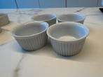 Vuurvaste kommetjes - creme brulee potjes - 4 stuks, Huis en Inrichting, Keuken | Servies, Ophalen, Zo goed als nieuw