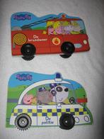 2 boekjes Peppa Pig : De brandweer - de politie, Boeken, Kinderboeken | Baby's en Peuters, Zo goed als nieuw, Ophalen, 2 tot 3 jaar