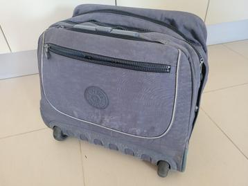 KIPLING boekentas met wielen, 3 vakken, blauw beschikbaar voor biedingen