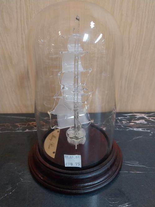 kristallen scheepsmodel van de Mary Rose, Huis en Inrichting, Woonaccessoires | Stolpen, Nieuw, Ophalen