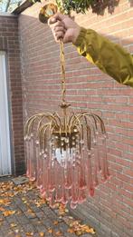 lustre  Murano gouttes en kristal Rose, Huis en Inrichting