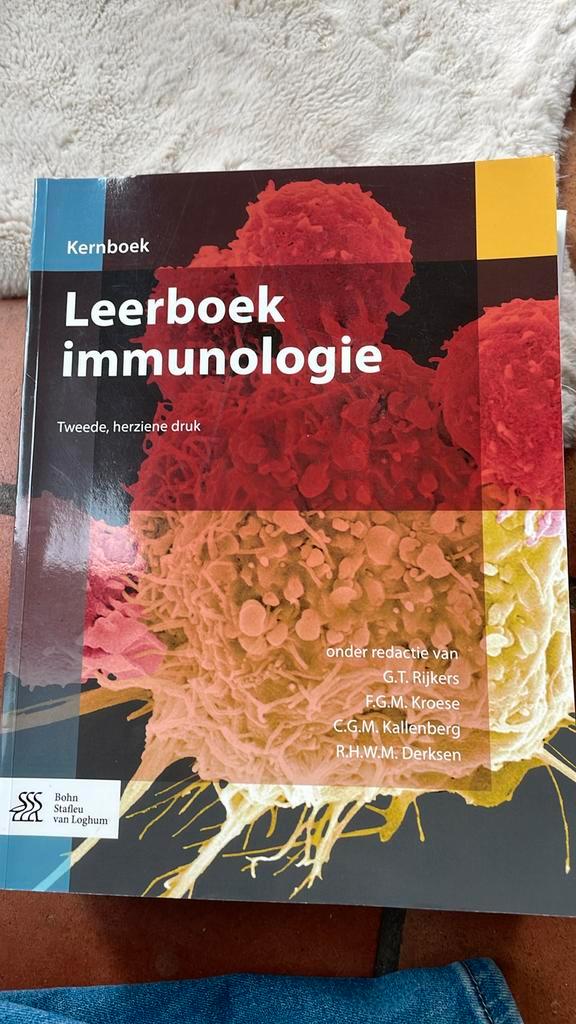F.G.M. Kroese - Leerboek immunologie, Boeken, Wetenschap, Zo goed als nieuw, Ophalen of Verzenden