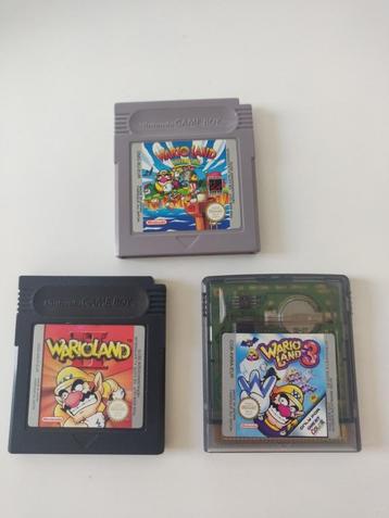 Warioland 1, 2 en 3, Nintendo Gameboy, Frans beschikbaar voor biedingen