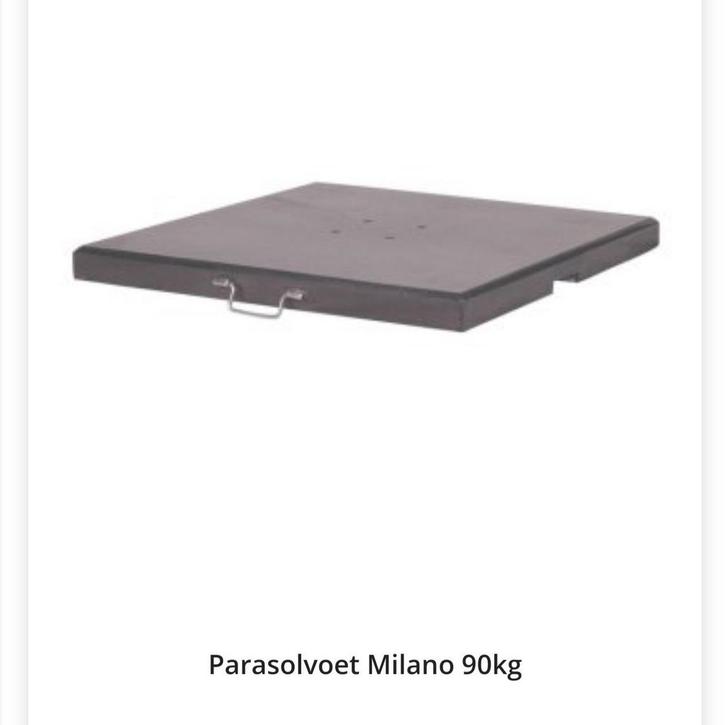 Parasolvoet Milano graniet 90kg, Tuin en Terras, Parasols, Zo goed als nieuw, Parasolvoet, Ophalen of Verzenden