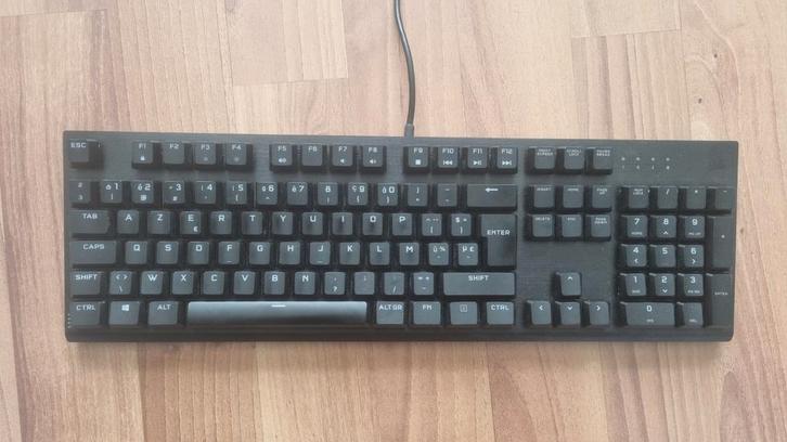 Corsair K60 RGB PRO low profile, Computers en Software, Toetsenborden, Gebruikt, Azerty, Bedraad, Gaming toetsenbord, Ophalen