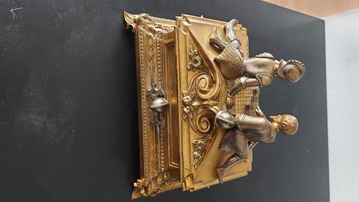 Bronzen juwelendoosje jaar 1870, Antiek en Kunst, Curiosa en Brocante, Ophalen