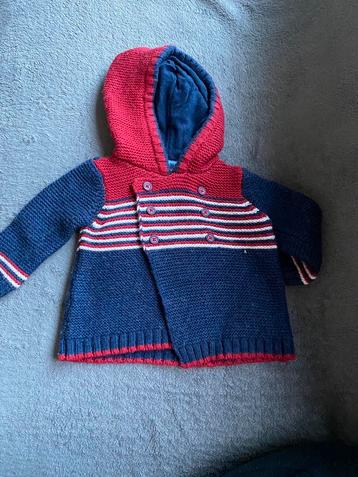 6 pulls et gilets - taille 68, Enlèvement ou Envoi, Utilisé, Garçon, Pull ou Veste