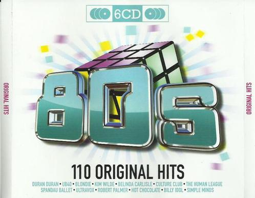 80s (110 Original Hits). 6CD, Cd's en Dvd's, Cd's | Pop, Zo goed als nieuw, Ophalen of Verzenden