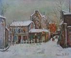 MAURICE UTRILLO / PARIJS IN DE WINTER / KLEURLITHO / 33x44cm, Enlèvement ou Envoi