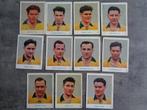 Voetbal prenten BELGIAN CHEWING GUM CY ANNO 1951/52  11x Pan, Verzenden
