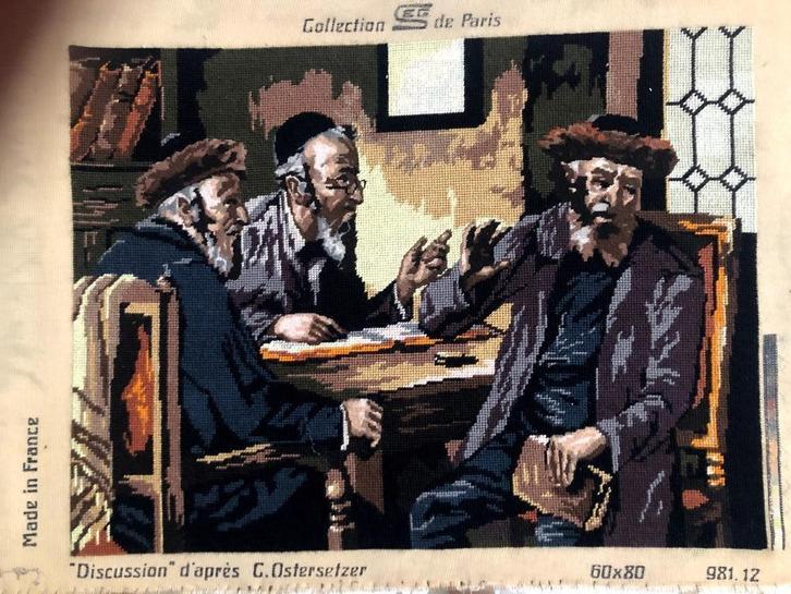 Geborduurde doek : Collection de Paris, Huis en Inrichting, Woonaccessoires | Wanddecoraties, Nieuw, Ophalen of Verzenden