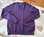 Angelo Litrico trui met v-hals maat xl, Zo goed als nieuw, Maat 56/58 (XL), Paars, Angelo Litrico