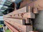 Azobé hardhouten regel geschaafd 3,5m 9cm op 4,5cm  30stuks, Tuin en Terras, Palen, Balken en Planken, Ophalen, Nieuw