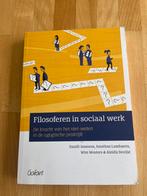 Aleidis Devillé - Filosoferen in sociaal werk., Boeken, Filosofie, Ophalen of Verzenden, Zo goed als nieuw, Aleidis Devillé; Wim Wouters; Daniël Janssens; Jonathan Lamba...