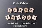 Het Chris Cables Black Friday-evenement is begonnen!, Audio, Tv en Foto, Audiokabels en Televisiekabels, Verzenden, Nieuw, Overige kabels