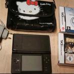 Nintendo DS + 2 jeux + pochettes, Consoles de jeu & Jeux vidéo, Consoles de jeu | Nintendo DS, Enlèvement ou Envoi, Utilisé