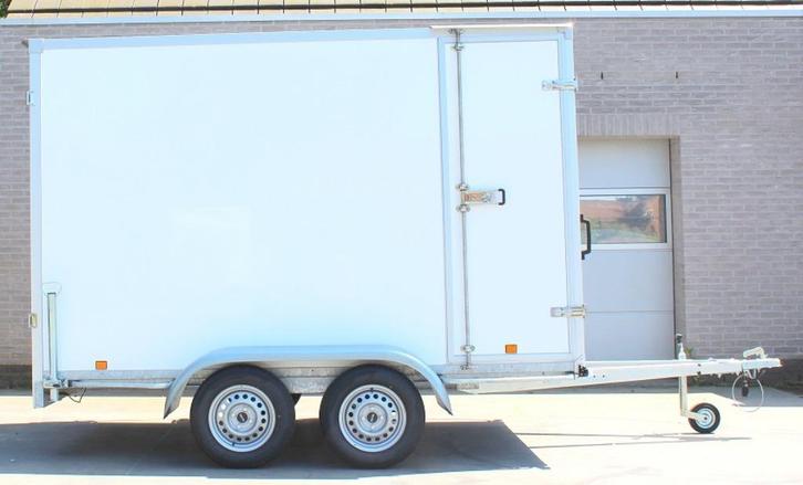 Power Trailer gesloten aanhanger PLYWOOD  307x180x188cm, Auto diversen, Aanhangers en Bagagewagens, Nieuw, Ophalen of Verzenden