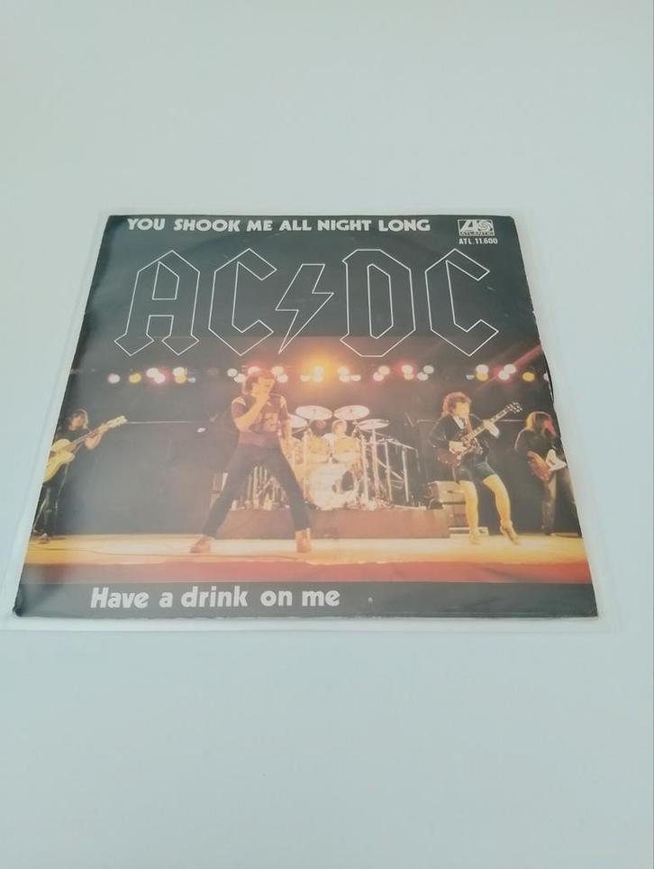 AC/DC - Tu m'as secoué toute la nuit, CD & DVD, Vinyles Singles, Comme neuf, Enlèvement ou Envoi