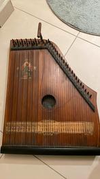 Antieke citer, Muziek en Instrumenten, Ophalen, Gebruikt