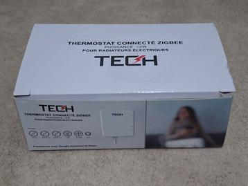 Thermostat Connecté TECH NEUF – Maison connectée, Bricolage & Construction, Enlèvement ou Envoi, Comme neuf