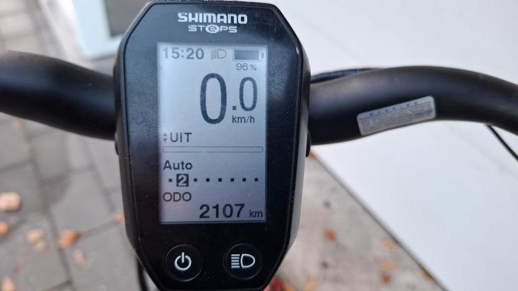 Elektrische damesfiets shimano steps 8v auto/manueel maat 48, Vélos & Vélomoteurs, Vélos électriques, Comme neuf, Autres marques