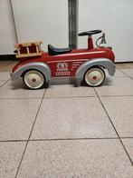 Brandweerwagen ( loopauto - metaal ), Kinderen en Baby's, Ophalen of Verzenden, Zo goed als nieuw, Loopvoertuig