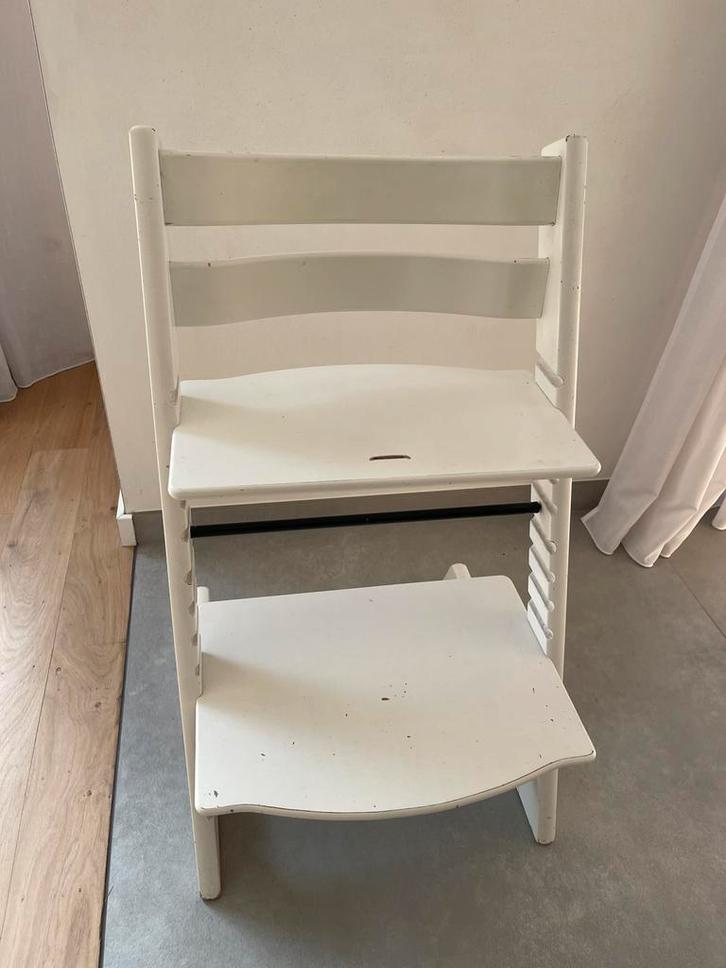 Stokke trip trap incl. Babyzit, Kinderen en Baby's, Kinderstoelen, Gebruikt, Meegroeistoel, Aanschuifbaar, Stoelverkleiner, Ophalen
