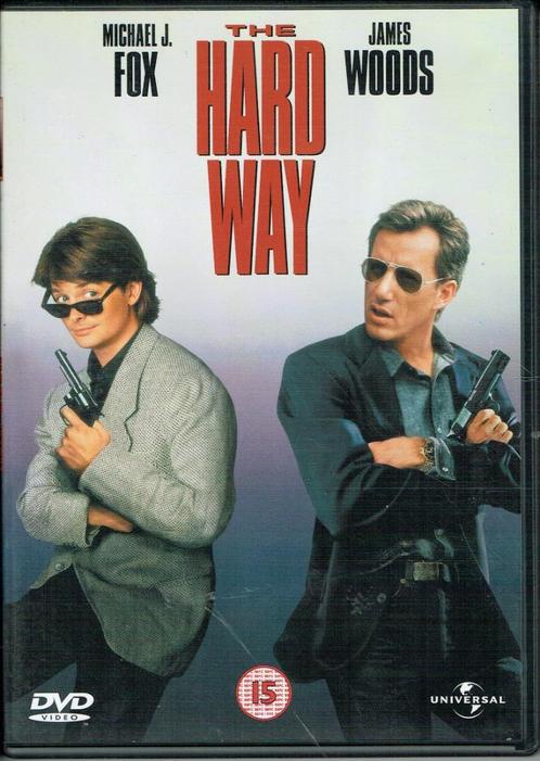 The Hard Way (1991) Michael J. Fox - James Woods, CD & DVD, DVD | Comédie, Comme neuf, Comédie d'action, Tous les âges, Enlèvement ou Envoi