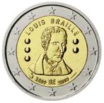 2 euro België 2009 Louis Braille, Postzegels en Munten, Ophalen of Verzenden, België, 2 euro